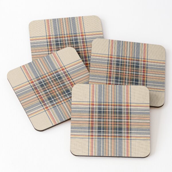 Item preview, Beige Blue Orange Plaid designed and sold by SeaStarAlex.