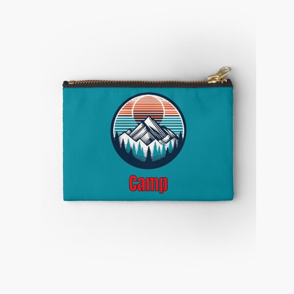 Item preview, Vintage Camp Mountain Logo | Retro Outdoor Camping Hiking Design designed and sold by Timber-Trail.