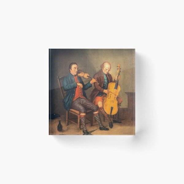 Item preview, Niel Gow, Violinist, with his Brother Donald, Cellist designed and sold by SharonTheFirst.