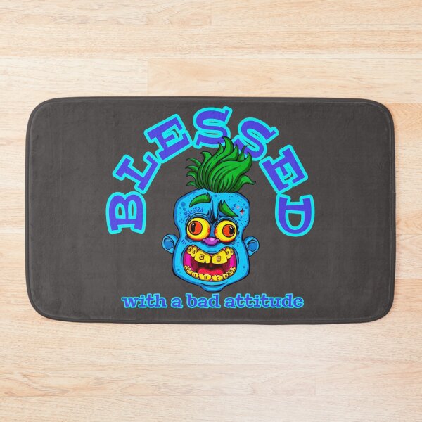 Item preview, BLESSED... with a bad attitude designed and sold by breakFUNst.