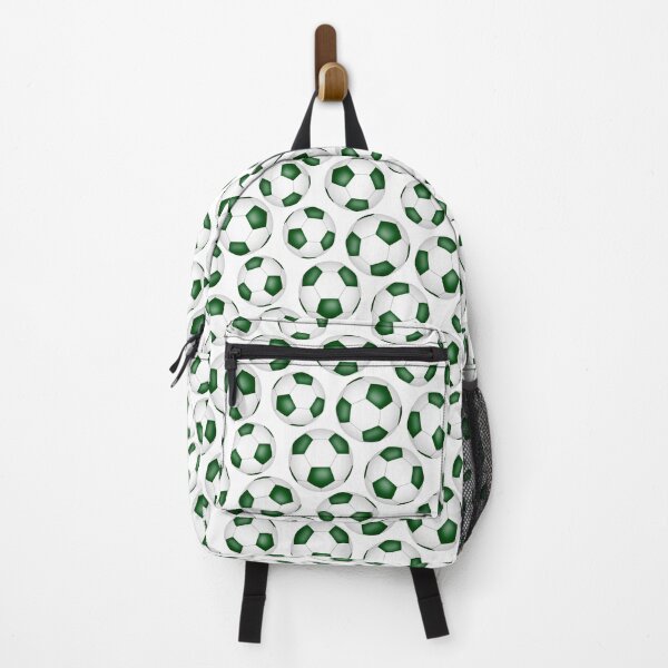 Item preview, Simple soccer balls pattern - green designed and sold by katzdzynes.