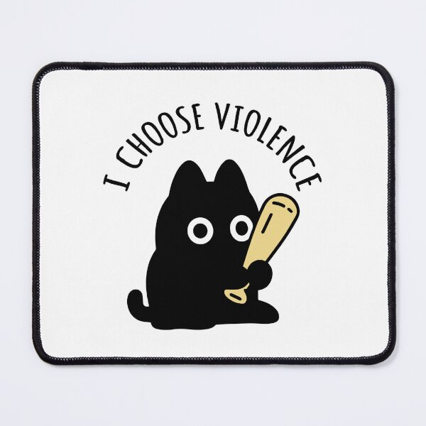 Item preview, Funny Black Cat designed and sold by Wizoft.