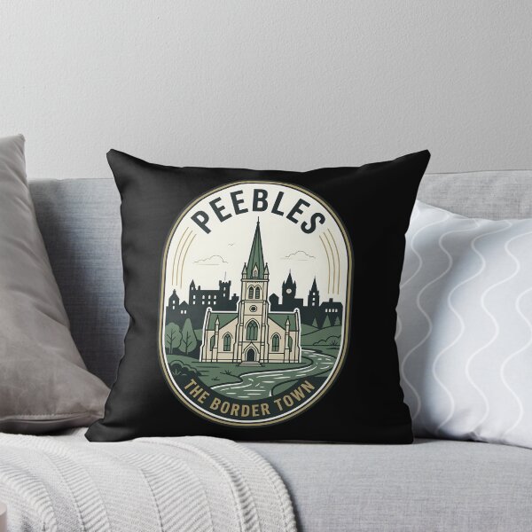 Item preview, Peebles Scotland The Border Town Vintage Travel Emblem designed and sold by k3rstman1.