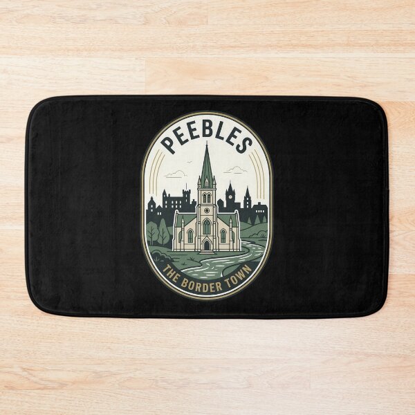 Item preview, Peebles Scotland The Border Town Vintage Travel Emblem designed and sold by k3rstman1.