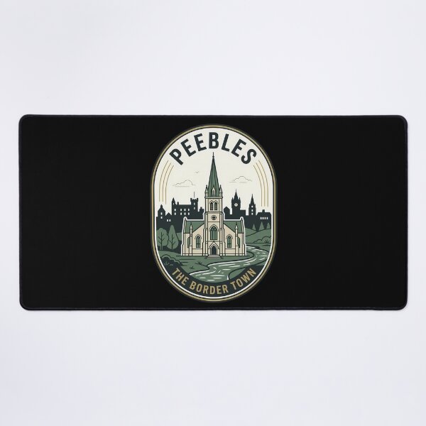Item preview, Peebles Scotland The Border Town Vintage Travel Emblem designed and sold by k3rstman1.