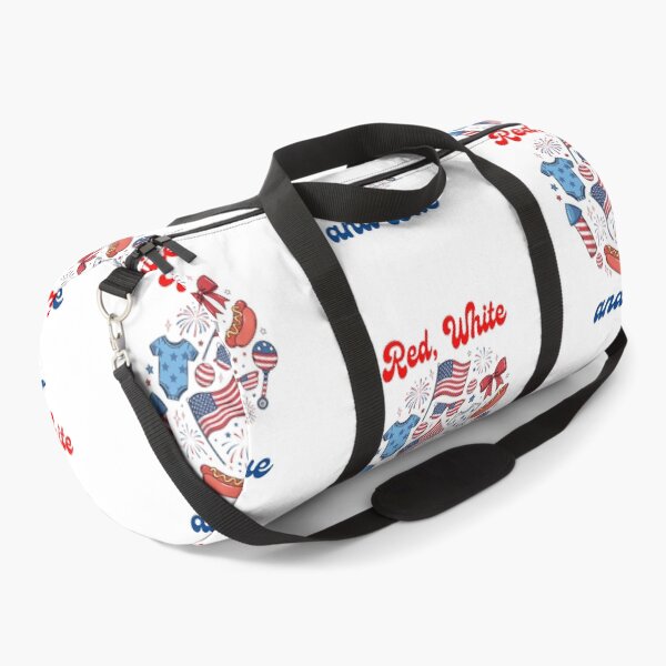 Item preview, Red White and Due Patriotic Pregnancy Announcement designed and sold by DariaOltes.