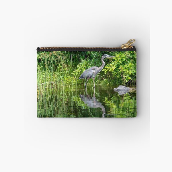 Item preview, Great Blue Heron in the Reeds designed and sold by PeakActionPhoto.