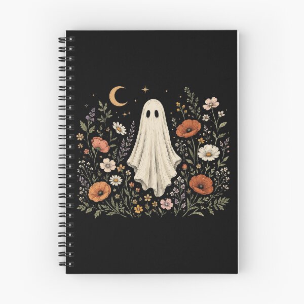 Item preview, Wildflowers Ghost, Spooky Season, Ghost Lover, Spooky Floral Ghost, Botanical Ghost, Preppy Fall, Halloween Ghost designed and sold by Sprinkle12345.