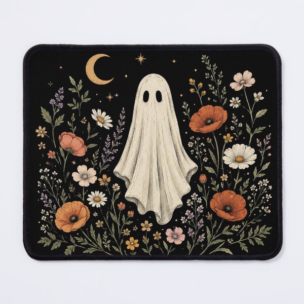 Item preview, Wildflowers Ghost, Spooky Season, Ghost Lover, Spooky Floral Ghost, Botanical Ghost, Preppy Fall, Halloween Ghost designed and sold by Sprinkle12345.