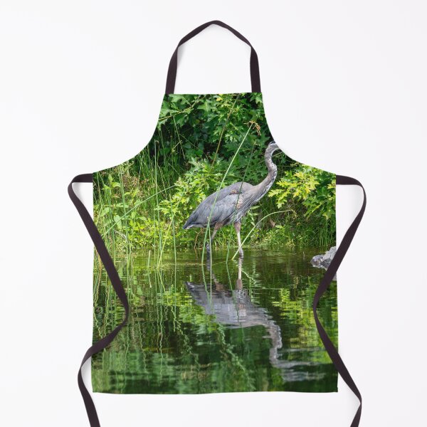 Item preview, Great Blue Heron in the Reeds designed and sold by PeakActionPhoto.