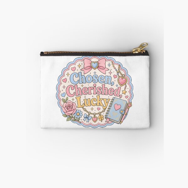 Item preview, Chosen, Cherished, Lucky – Pastel Positive Affirmation designed and sold by Chaotically Cutee.