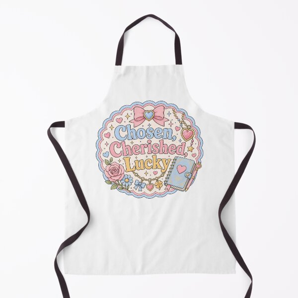 Item preview, Chosen, Cherished, Lucky – Pastel Positive Affirmation designed and sold by Chaotically Cutee.