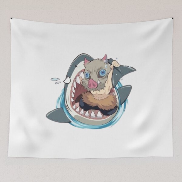 Item preview, Beast Breathing Shark Attack Anime Design designed and sold by Mr-MC-kitty.