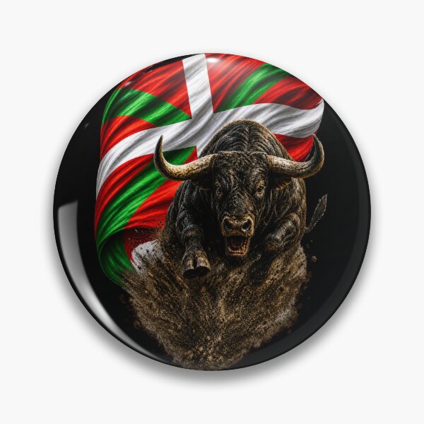 Item preview, Proud Basque Bull Ikurriña Flag designed and sold by FREENATION2026.