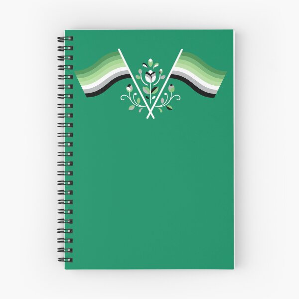 Item preview, Aromantic Pride Flag Folk Motif – © heidiannemorris Scandinavian Folk Art designed and sold by FOLK ART FUSION.