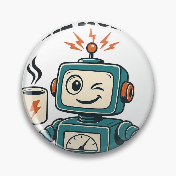 Item preview, 100% Real Human Trust Me - Retro Robot Energy designed and sold by culturadrop.