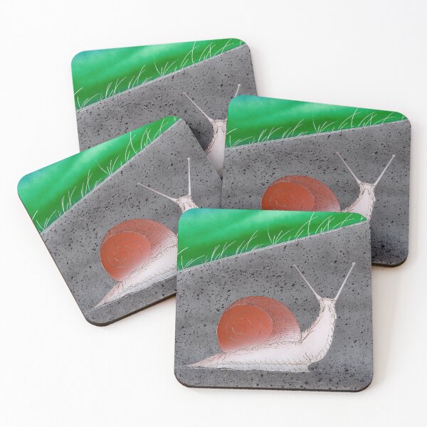Item preview, Salmon Shell Snail Urban Sidewalk Spray Paint designed and sold by Jason Girard.