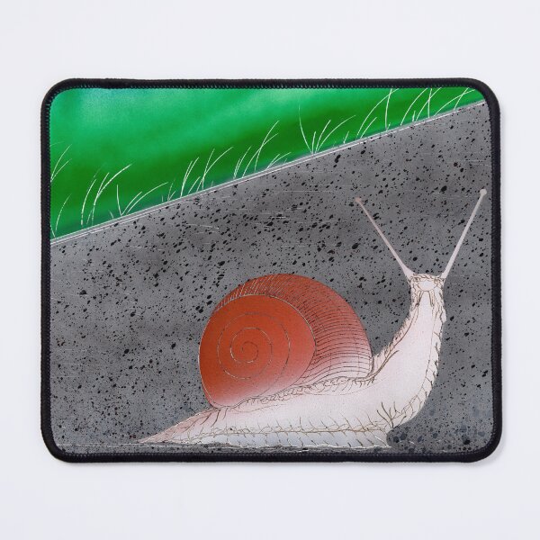Item preview, Salmon Shell Snail Urban Sidewalk Spray Paint designed and sold by Jason Girard.