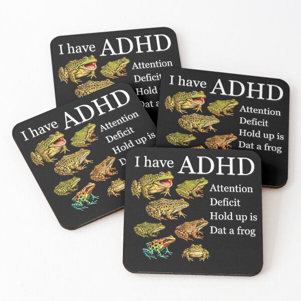 Item preview, I Have ADHD Frog Lover Nature Forest Animals Funny designed and sold by Rahamkshop.