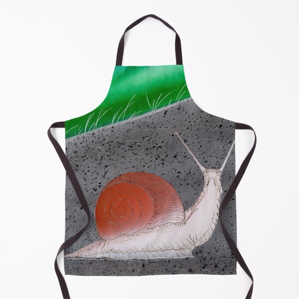 Item preview, Salmon Shell Snail Urban Sidewalk Spray Paint designed and sold by Urbandale Artist.