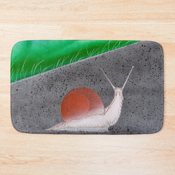 Item preview, Salmon Shell Snail Urban Sidewalk Spray Paint designed and sold by Jason Girard.