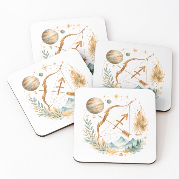 Item preview, Sagittarius Watercolor Zodiac Spirit designed and sold by NucciCollective.
