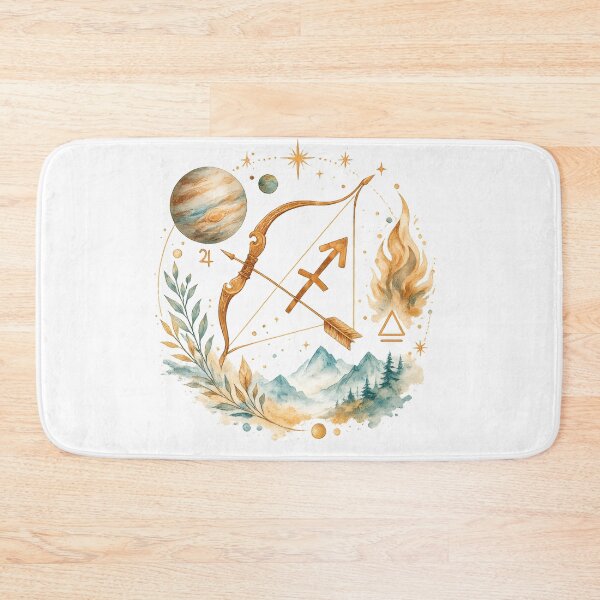 Item preview, Sagittarius Watercolor Zodiac Spirit designed and sold by NucciCollective.