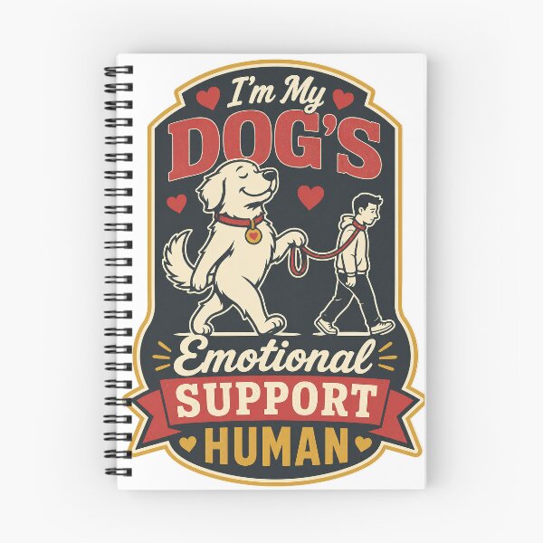 Item preview, I'm My Dog's Emotional Support Human designed and sold by culturadrop.