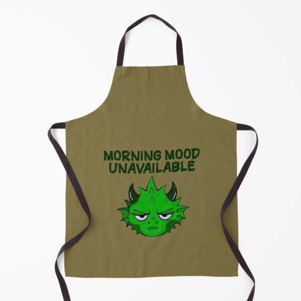 Item preview, Morning Mood Unavailable Funny Grumpy Dragon designed and sold by DiceWay.