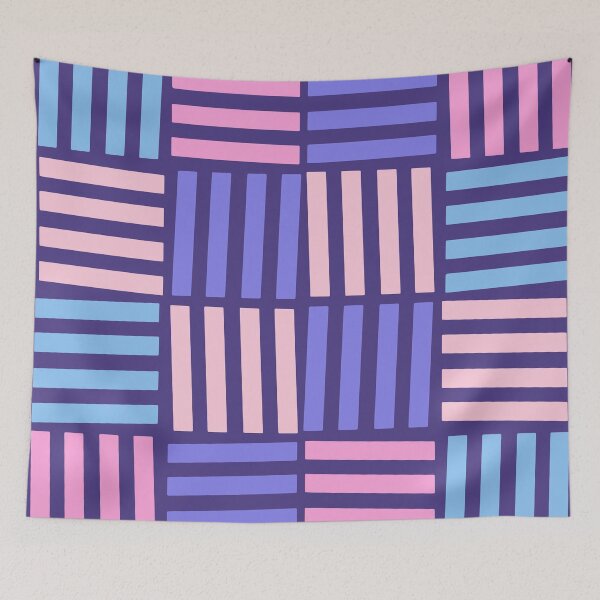 Item preview, Woven Stripes – Colorful Basketweave Pattern Design designed and sold by BuckaBaby.