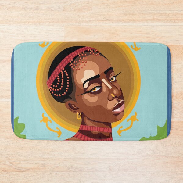 Item preview, Black Goddess Art Print designed and sold by theokosaart.