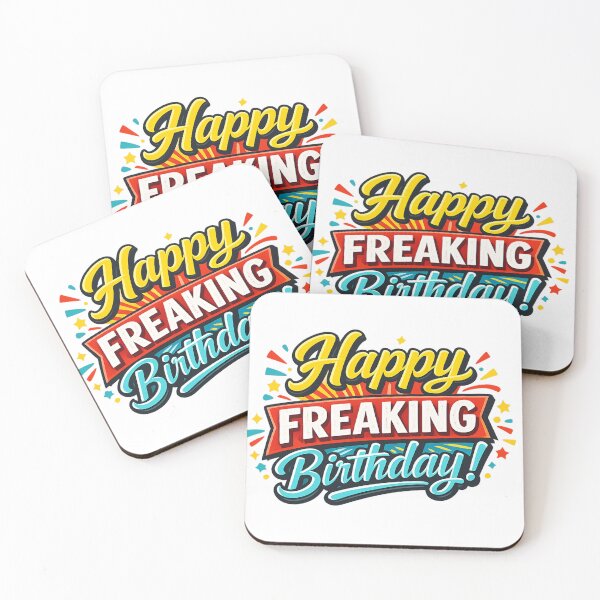 Item preview, Happy Freaking Birthday  designed and sold by ttuniques.