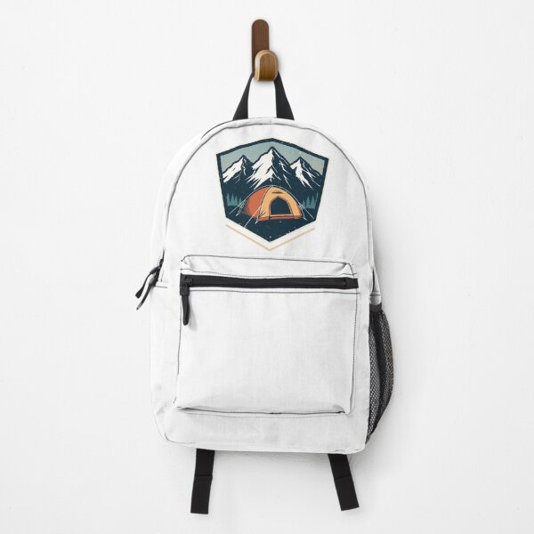 Artikelvorschau, Retro-Bergwanderabzeichen Campingzelt entworfen und verkauft von Everyday Motif.