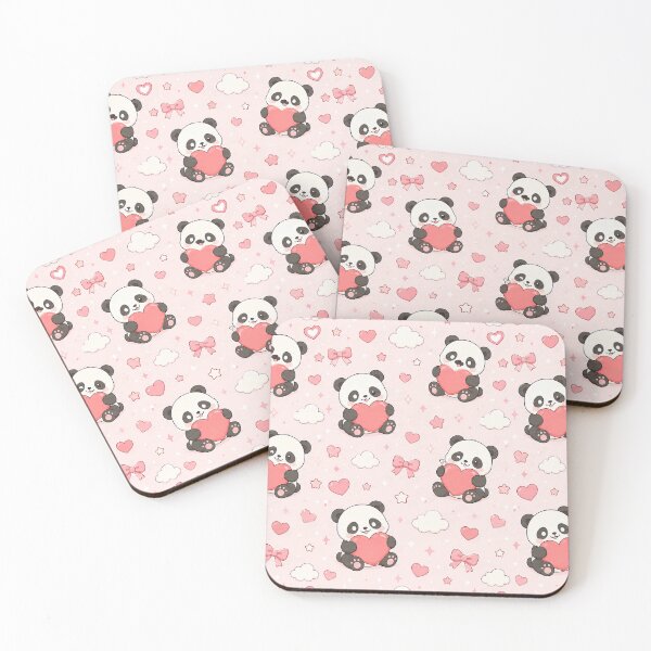 Item preview, Panda Heart Hug Pattern designed and sold by Soft Berry Studio.