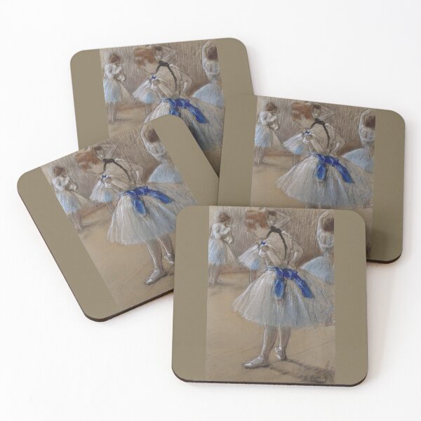 Item preview, Dancer 3 by Edgar Degas: Ballet Rehearsal Fine Art Posterv designed and sold by artofuniverse.