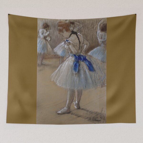 Item preview, Dancer 3 by Edgar Degas: Ballet Rehearsal Fine Art Posterv designed and sold by artofuniverse.