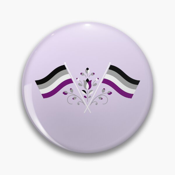 Item preview, Asexual Pride Flag Folk Motif – © heidiannemorris Scandinavian Folk Art designed and sold by FOLK ART FUSION by heidiannemorris.