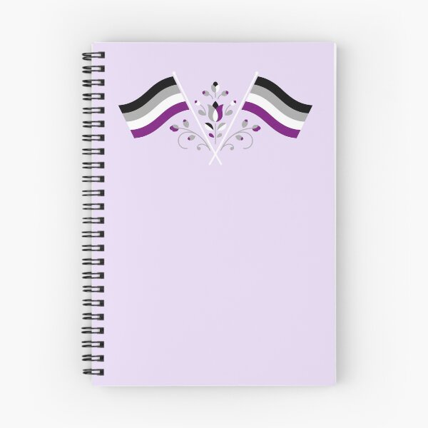 Item preview, Asexual Pride Flag Folk Motif – © heidiannemorris Scandinavian Folk Art designed and sold by FOLK ART FUSION by heidiannemorris.