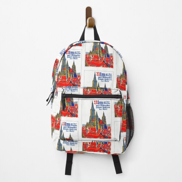 Item preview, Vintage Ulm Minster Travel Poster | Gothic Architecture Art Print | Tallest Church Steeple in the World | Germany Wall Decor designed and sold by artofuniverse.