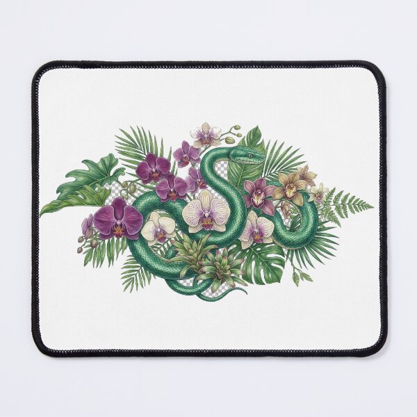 Item preview, Tropical Snake Orchid Botanical Illustration designed and sold by GrzywaM.