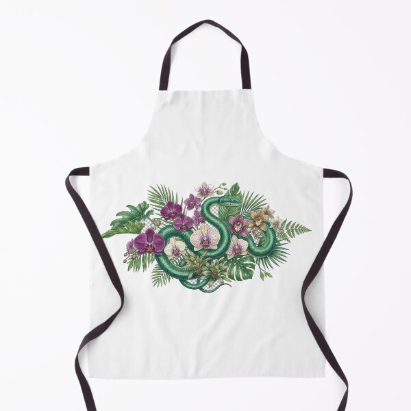Item preview, Tropical Snake Orchid Botanical Illustration designed and sold by GrzywaM.