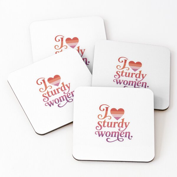 Item preview, I Heart Sturdy Women (Lesbian Script) designed and sold by Strong & Sturdy.