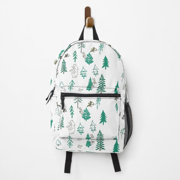 Item preview, Minimal Forest Doodle Pattern | Woodland Nature Art designed and sold by S.K.Singh.