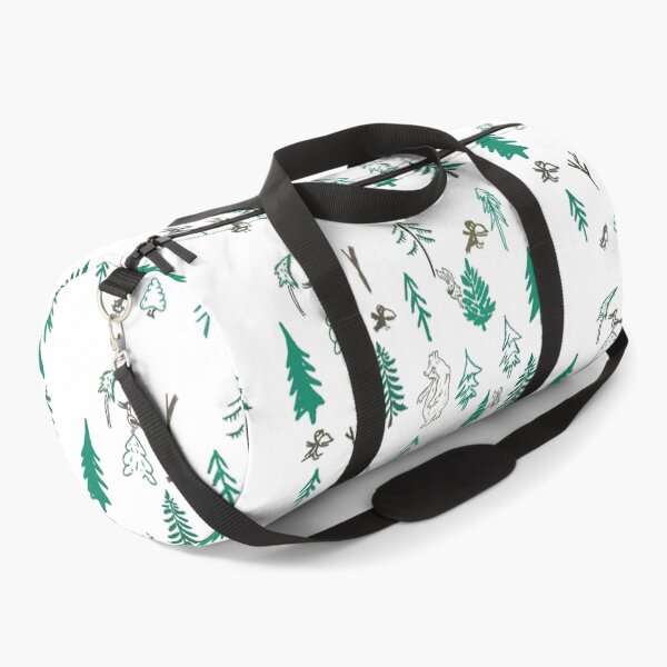 Item preview, Minimal Forest Doodle Pattern | Woodland Nature Art designed and sold by S.K.Singh.