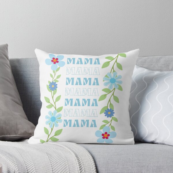 Artikelvorschau, Mama Mama Mama (Blau) entworfen und verkauft von ClipClop Flips.