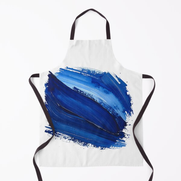 Item preview, Abstract Classic Blue Acrylic Brush Stroke designed and sold by BetweenForms.