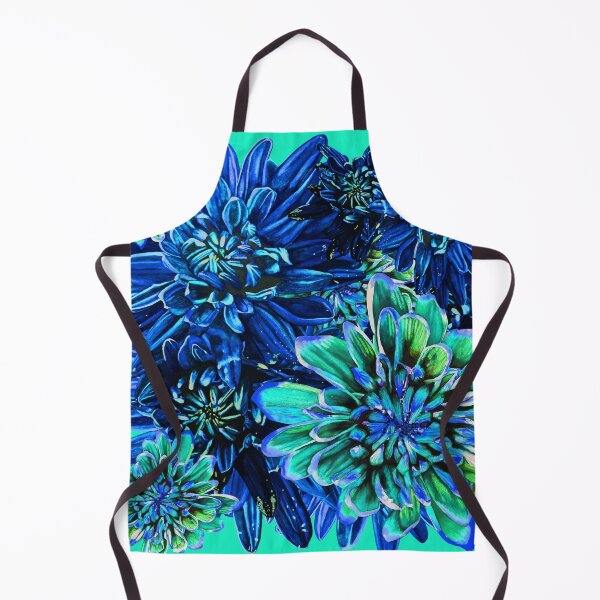 Item preview, Blue Chrysanthemums 4 designed and sold by nastiaart.