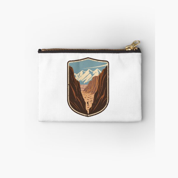 Item preview, Retro Mountain Hiking Badge Desert Canyon designed and sold by Everyday Motif.