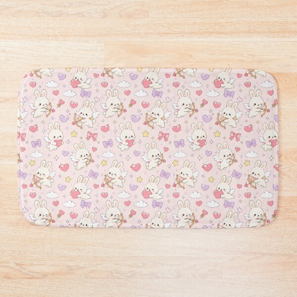 Item preview, Bunny Cupid Heart Pattern designed and sold by Soft Berry Studio.
