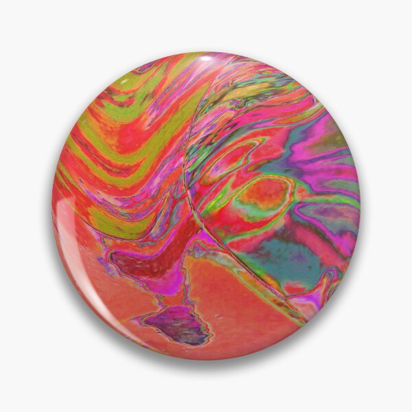 Item preview, Cool Abstract Chartreuse and Red Groovy Retro designed and sold by myrubiogarden.
